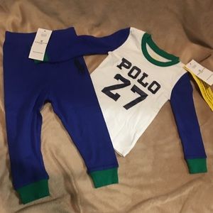 POLO Ralph Lauren Toddler Pajama Set